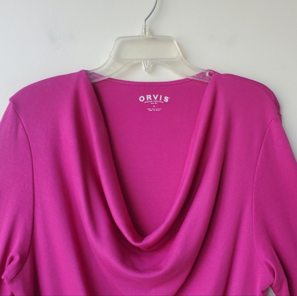 Orvis Drape Neck Top - Picture 2 of 10